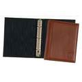 Top Grain Leather Junior Ring Binder - Domestic